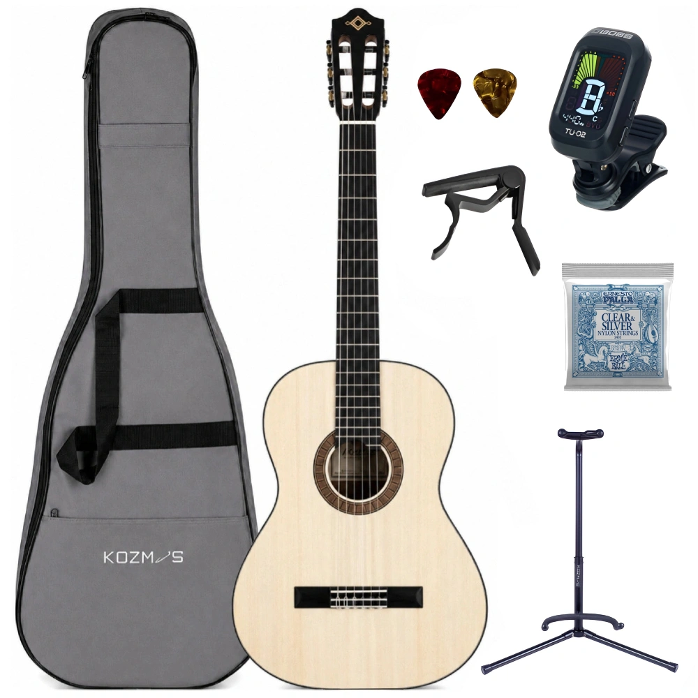 Martinez MP 5 Natural Klasik Gitar Seti
